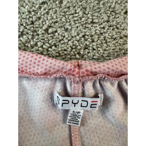 Spyder Joggers Womens Small Pink Cyber Digital Camo Sweatpants Ladies 28x29 - Picture 4 of 11